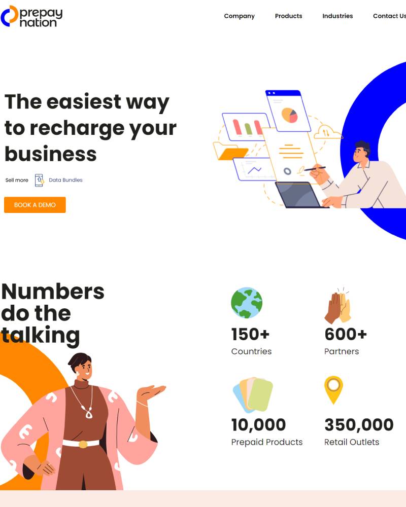 Telecom Services Website
